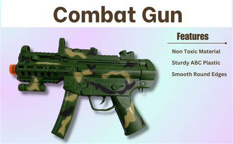 Toy Imagine Gun for Kids with Light, Sound & Vibration