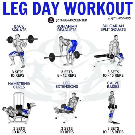 Pin by Coach Daniela Quiñones on legs | Leg day workouts, Workout gym ...