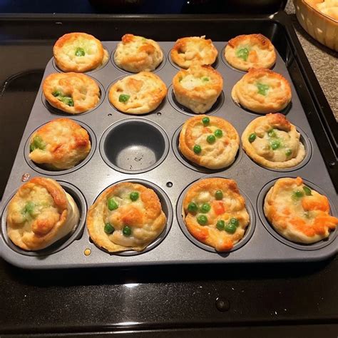 Easy Mini Chicken Pot Pies Recipe - Quick, Creamy, and Kid-Friendly Dinner