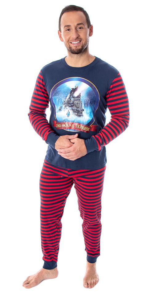 Buy The Polar Express Train Matching Family Pajama Set Tight Fit Cotton ...