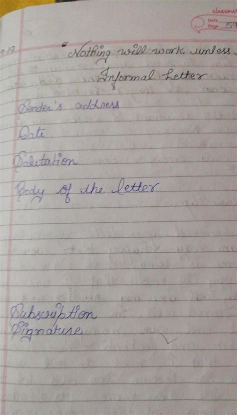 write a informal letter to your grandfather asking him about his health ...