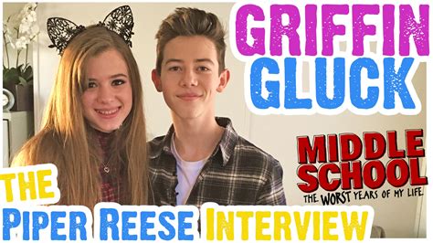 Griffin Gluck talks Middle School Movie, Breaking Rules & Girls