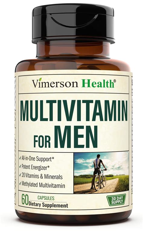 17 Best Multivitamins for Men Over 50 to Boost Vitality