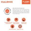 HALONIX Plasma brown cf bldc with 24 Months Warranty BLDC Motor with ...