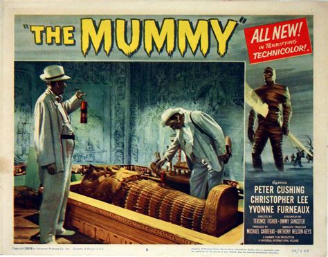 The Mummy 1959 Poster - Modern Poster Layouts