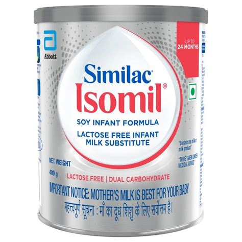 Similac Isomil Soy Infant Formula Powder for Up to 24 Months Kids, 400 ...