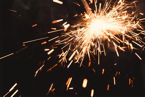 お祝い, 明るい, 火花の無料の写真素材