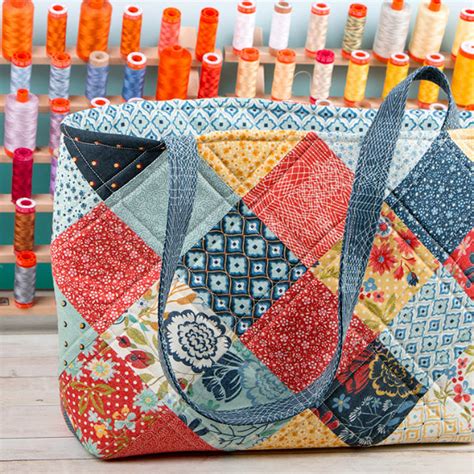 Patchwork Bag Patterns 的图像结果