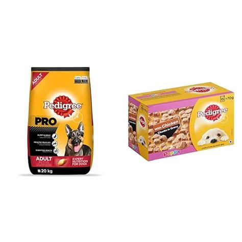 Pedigree PRO Expert Nutrition Active Adult Large Breed Dog (18 Months ...