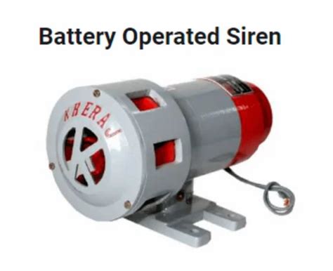Emergency Siren - Electronic Siren Trader - Wholesaler / Distributor ...