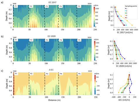 Depth-Specific Soil Electrical Conductivity and NDVI Elucidate Salinity ...