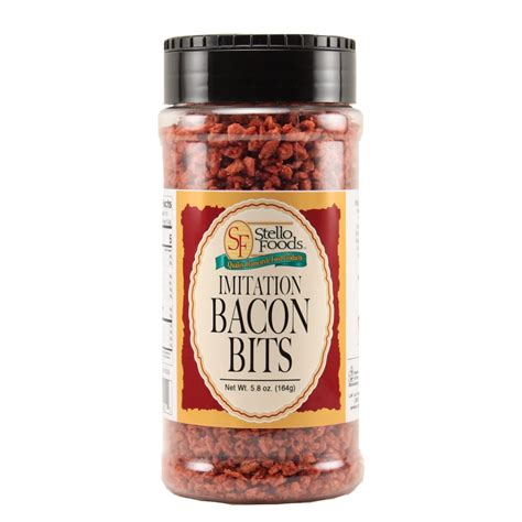 Stello Foods Spices - Bacon Bits - Imitation 5.8 oz