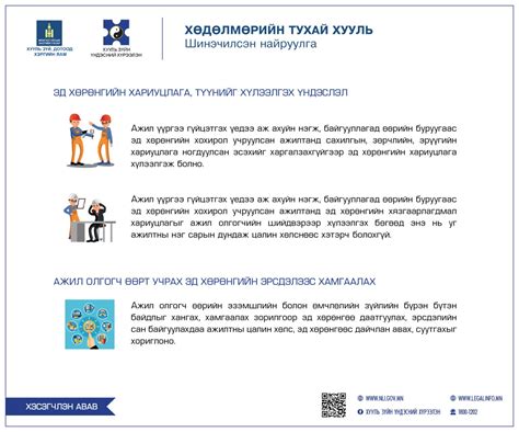 Хөдөлмөрийн тухай хууль/шинэчилсэн найруулга/ - Хууль зүйн үндэсний ...