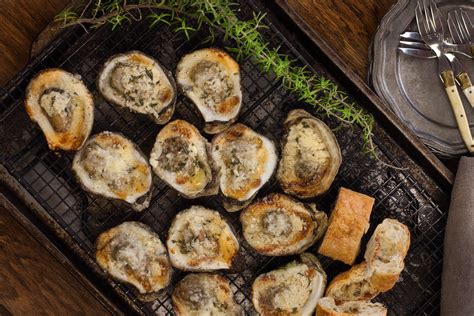 Grilled Oysters on the Half Shell - Acadiana Table