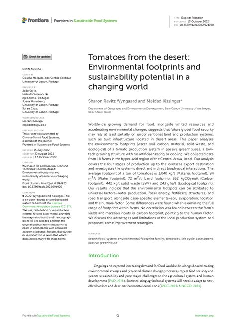 Fsufs-06-994920 - Paper - TYPE Original Research PUBLISHED 13 October ...