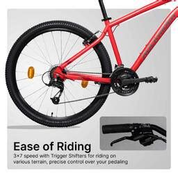 Buy Adult Sport MTB Cycle Rockrider ST100 - Red Online | Decathlon