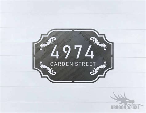 Image result for Address Sign DXF Files