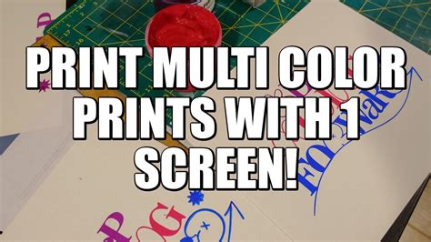 Image result for Screen Printing Multiple Colors Same Design