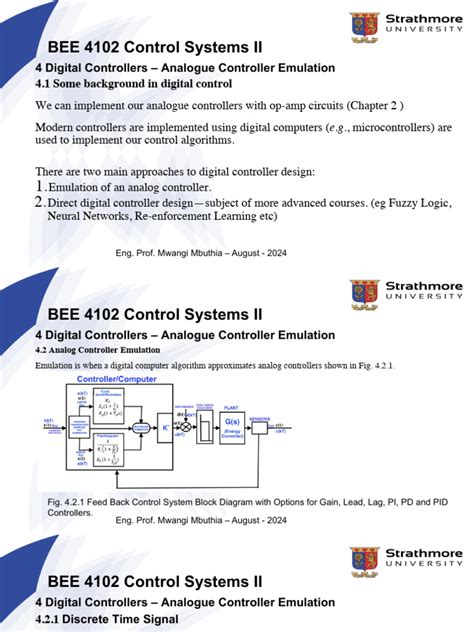 Image result for Ee 412 Course Control System