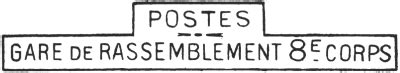 Les gares de rassemblement