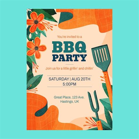 Uitnodiging bbq Afbeeldingen - Gratis downloaden op Freepik