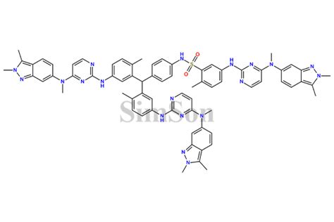 Pazopanib Trimer | CAS No- 1226500-01-1 | Simson Pharma Limited