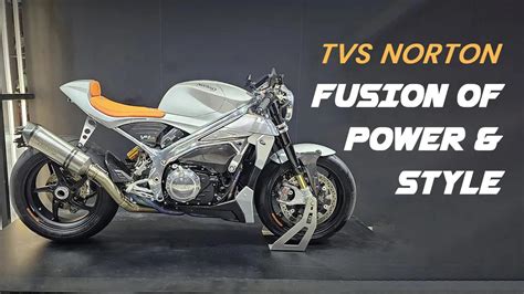 TVS Norton V4RR Superbike Showcased at Auto Expo 2025: A New Challenger ...