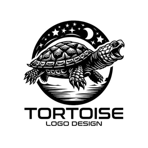Tortoise vector logo design | Premium AI-generated vector