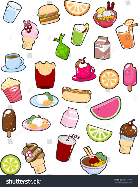 Food卡通 的图像结果