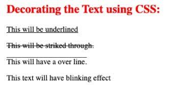 CSS Text in Hindi (Text formatting) - Tutorial in Hindi