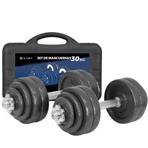 Pesas con on sale discos intercambiables