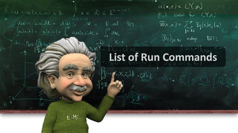 Image result for Run Command List