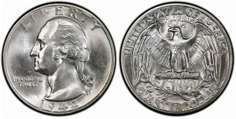 1942 Quarter Value: are “D”, “S”, No mint mark worth money?