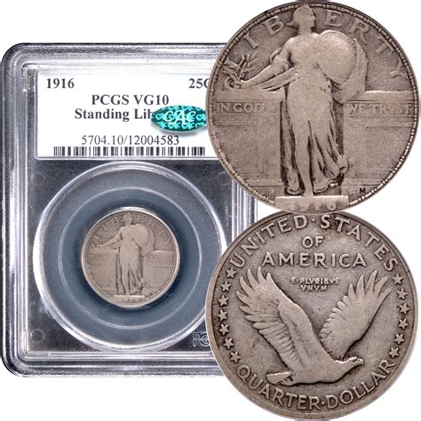 Standing Liberty Quarter (1916-1930) - Coins for sale on Collectors Corner