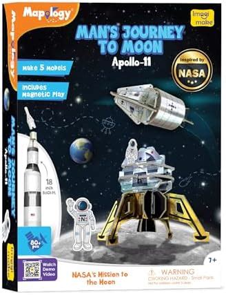 Imagimake Man's Journey to Moon | Mission Apollo 11 | Rocket ...