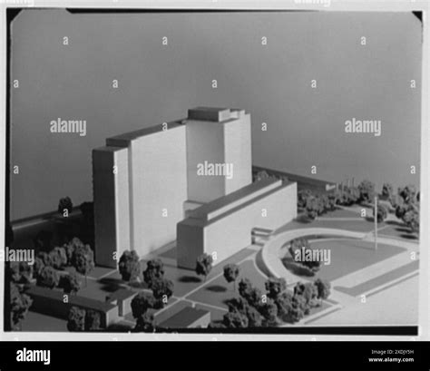 Fort Hamilton Hospital. Model I. Gottscho-Schleisner Collection Stock Photo - Alamy