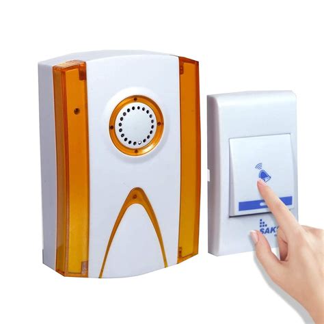AJ Sakshi Wireless Cordless Calling Remote Door Bell for Home/Office ...