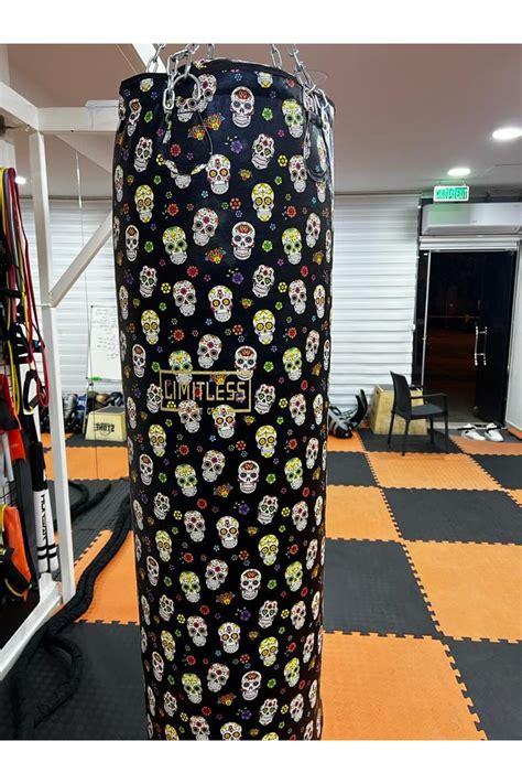 Limitless Sugar Mexican Skull Extra Ağır Pro Boks Torbası 150x45 cm ...