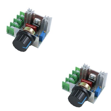 (2 pc) Pro3D 2000W 220V SCR Voltage Regulator Dimmers Speed Controller ...