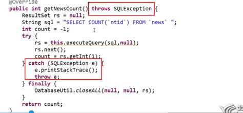 Image result for SQLException Example Java
