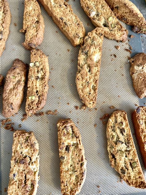 How To Make Lemon Pistachio Biscotti using Sourdough Discard - Cooking ...