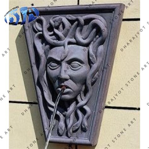 Hand Carved Antique Marble Garden Wall Art Waterfall Fountain ...