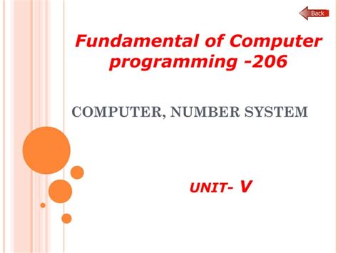 Image result for Computer Programming Unit 1 Number System