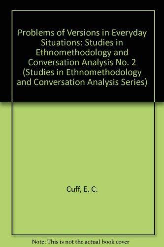 Buy Problems of Versions in Everyday Situations: Studies in ...