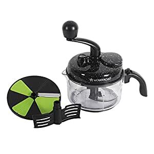 Buy Wonderchef Turbo Dual Speed Food Processor, Black Online at Low ...