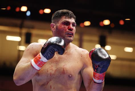 Filip Hrgovic survives horror cut to outclass brave Brit David Adeleye ...