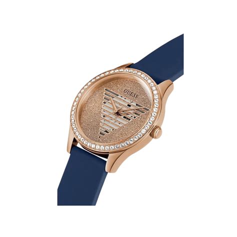 Guess Rose Gold Case With Silicone Strap Womens Watch GW0530L3 – Sethi ...