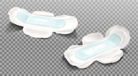 分離された生理用ナプキン | 無料ベクトル素材