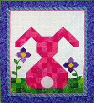 Image result for Bunny Quilt Patterns Free