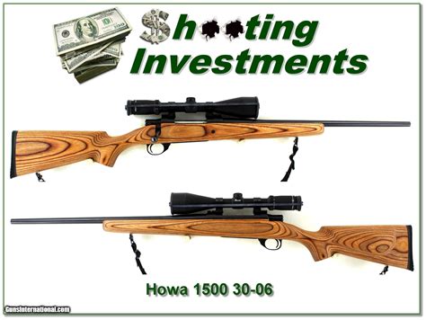 Howa 1500 30-06 with Burris 3-9x50mm like new